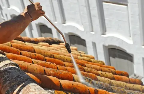 Nettoyage de toitures - Le Haut-Corlay